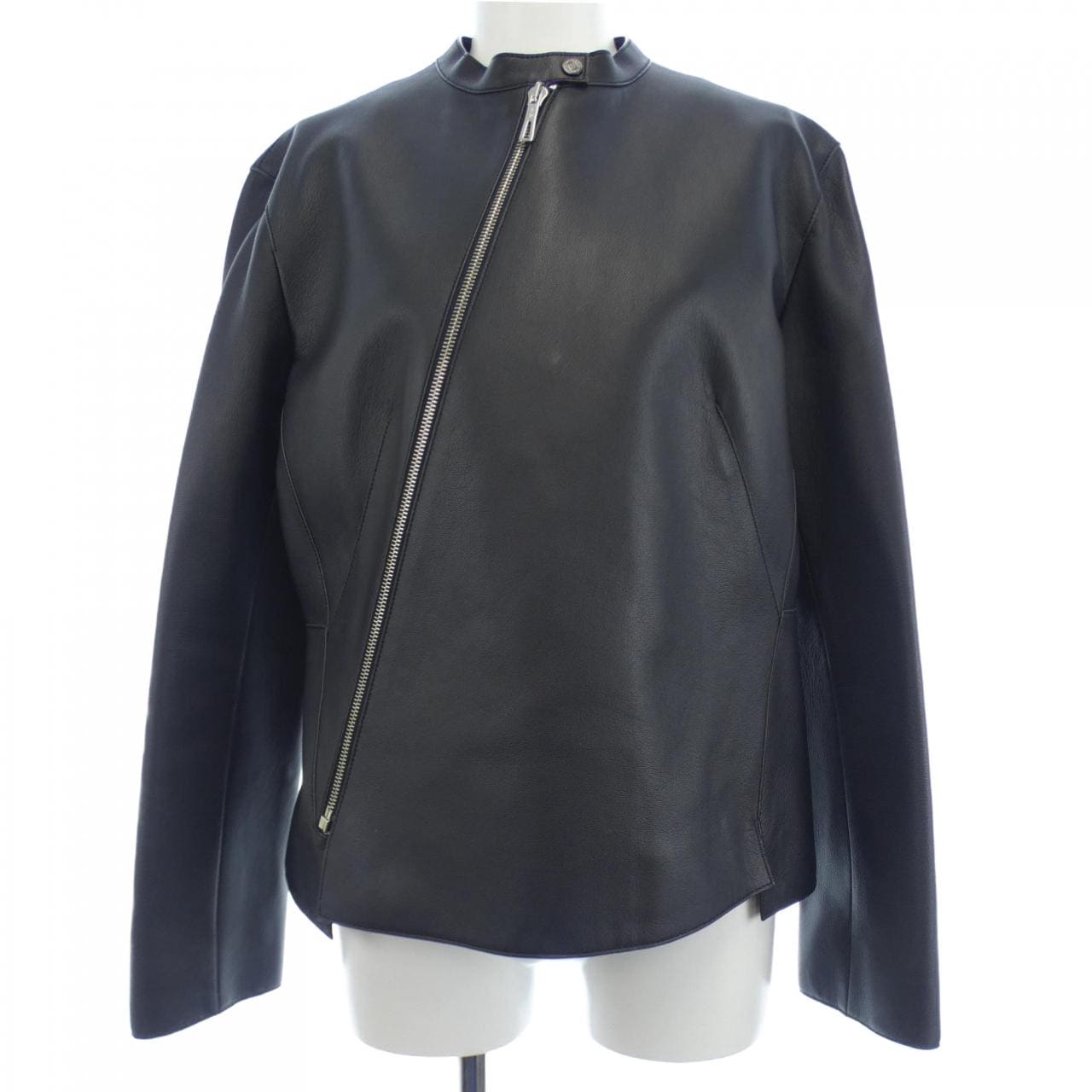 エルメス HERMÈS FASHION 90s ブラック レザージャケット L