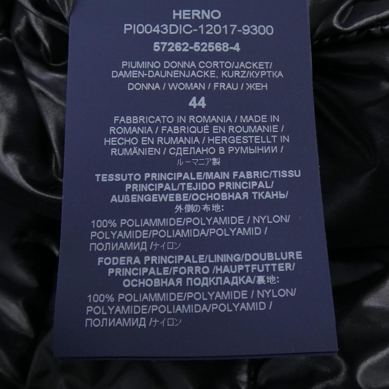 ヘルノ Herno AMINTA イコニコ ICONICO PI0043DIC ダウンジャケット