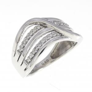 K18WG ダイヤモンド リング 0.20CT