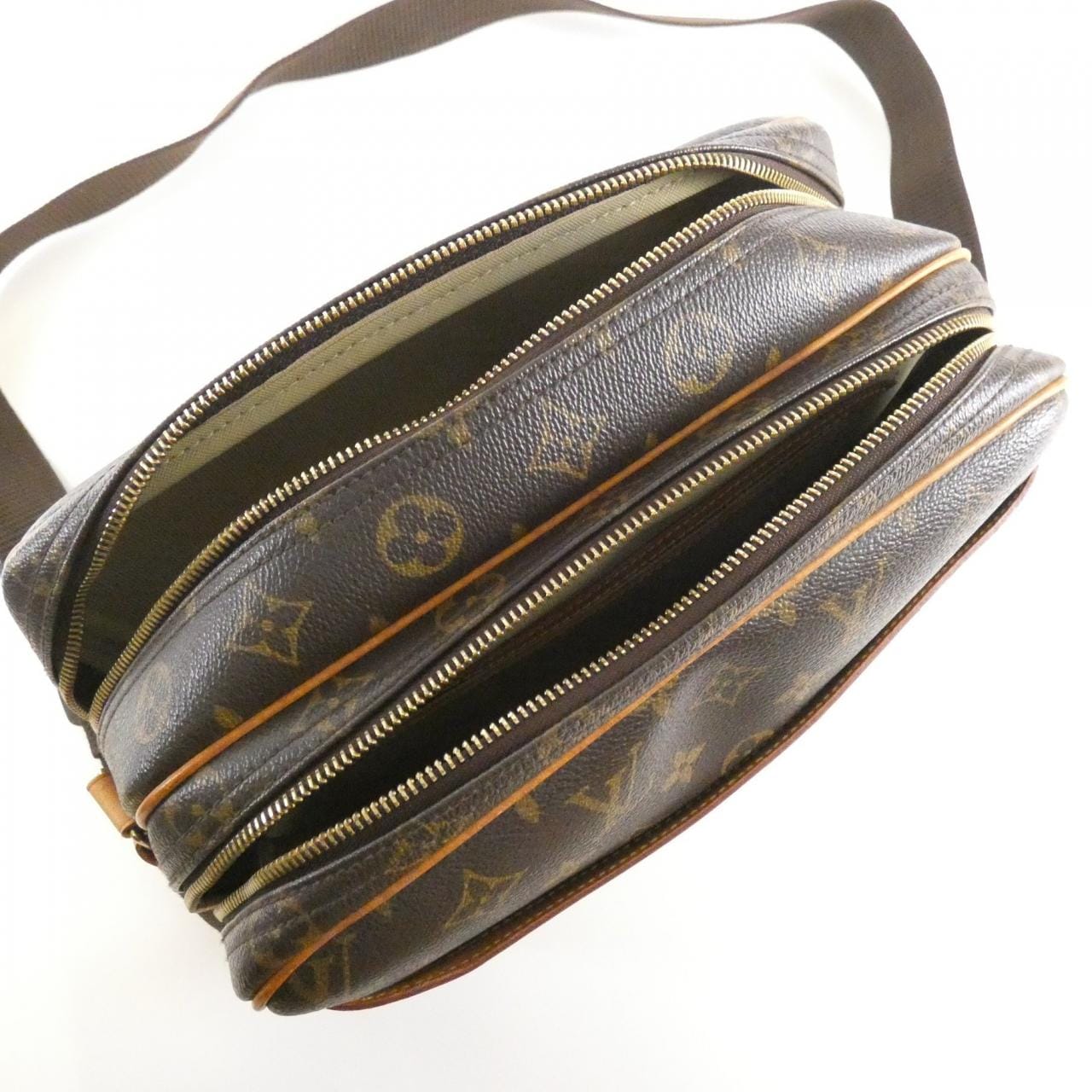 ルイヴィトン モノグラム リポーター 28cm M45254 ショルダーバッグ