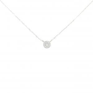 K18WG ダイヤモンド ネックレス 0.06CT