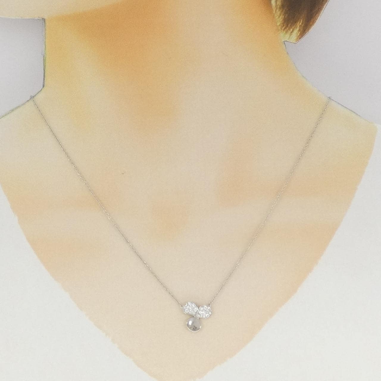 ティファニー ペーパーフラワー ネックレス