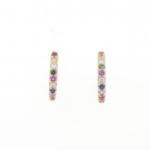 ポンテヴェキオ サファイヤ ピアス 0.14CT