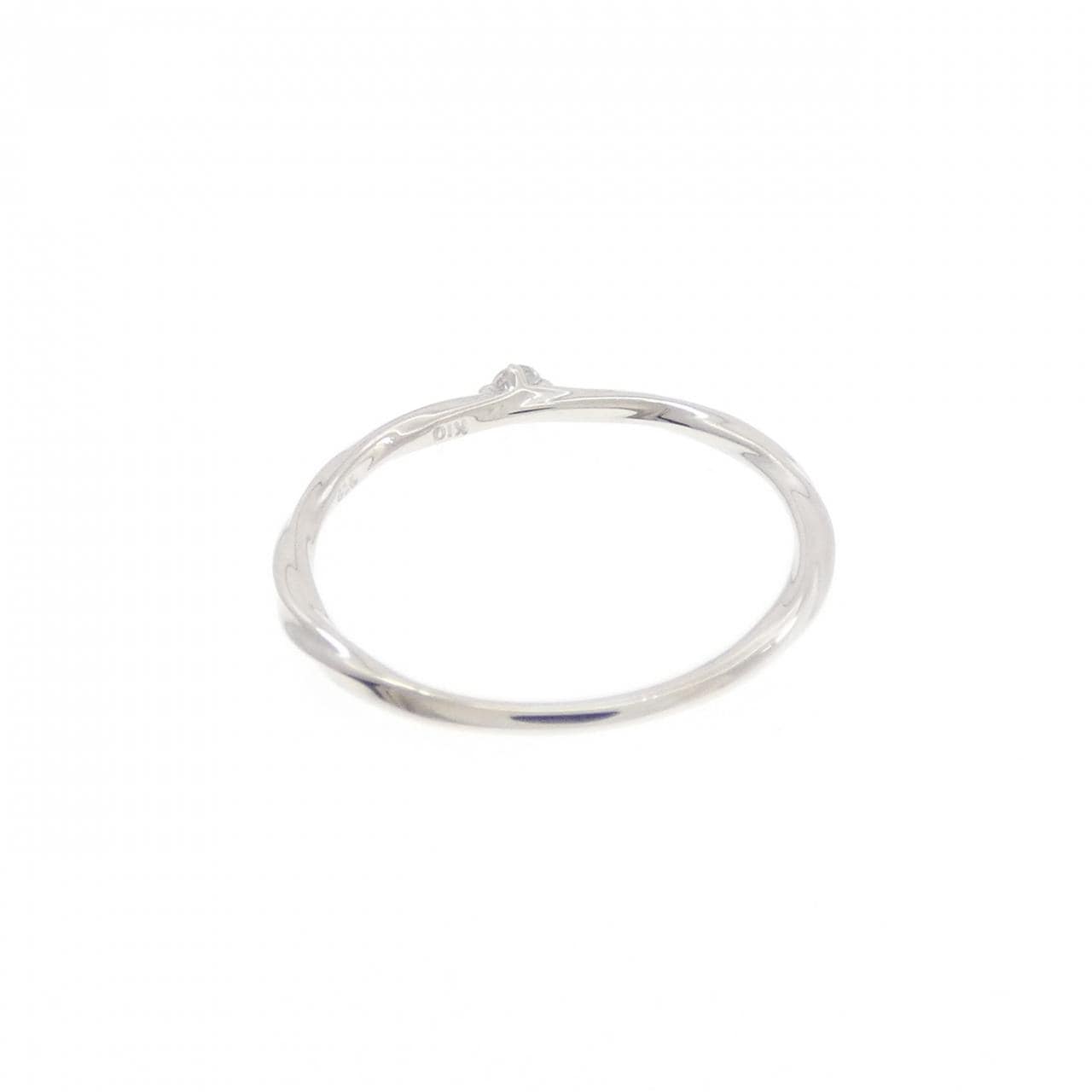 エテ ダイヤモンド ピンキーリング 0.01CT