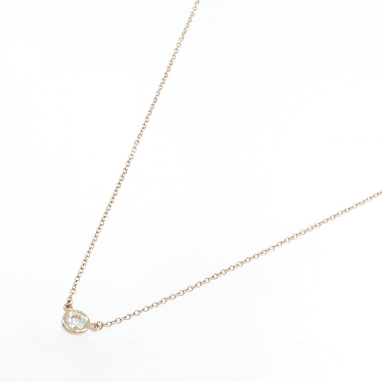 ティファニー バイザヤード ネックレス 0.18CT I VVS2 3EXT