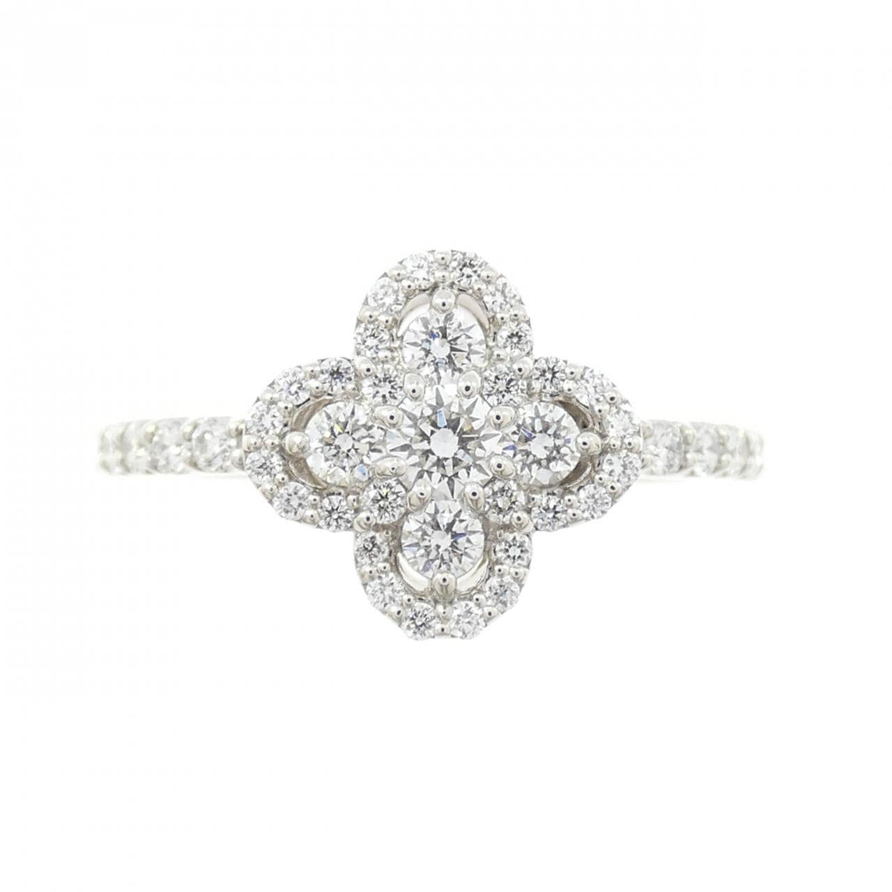 ポンテヴェキオ フラワー ダイヤモンド リング 0.45CT