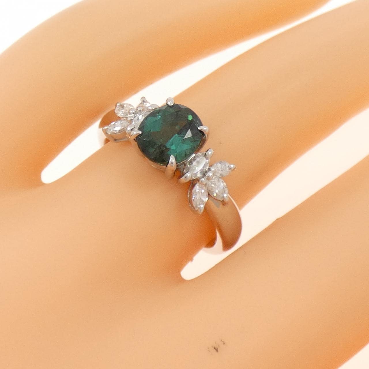 PT900 トルマリン リング 1.31CT