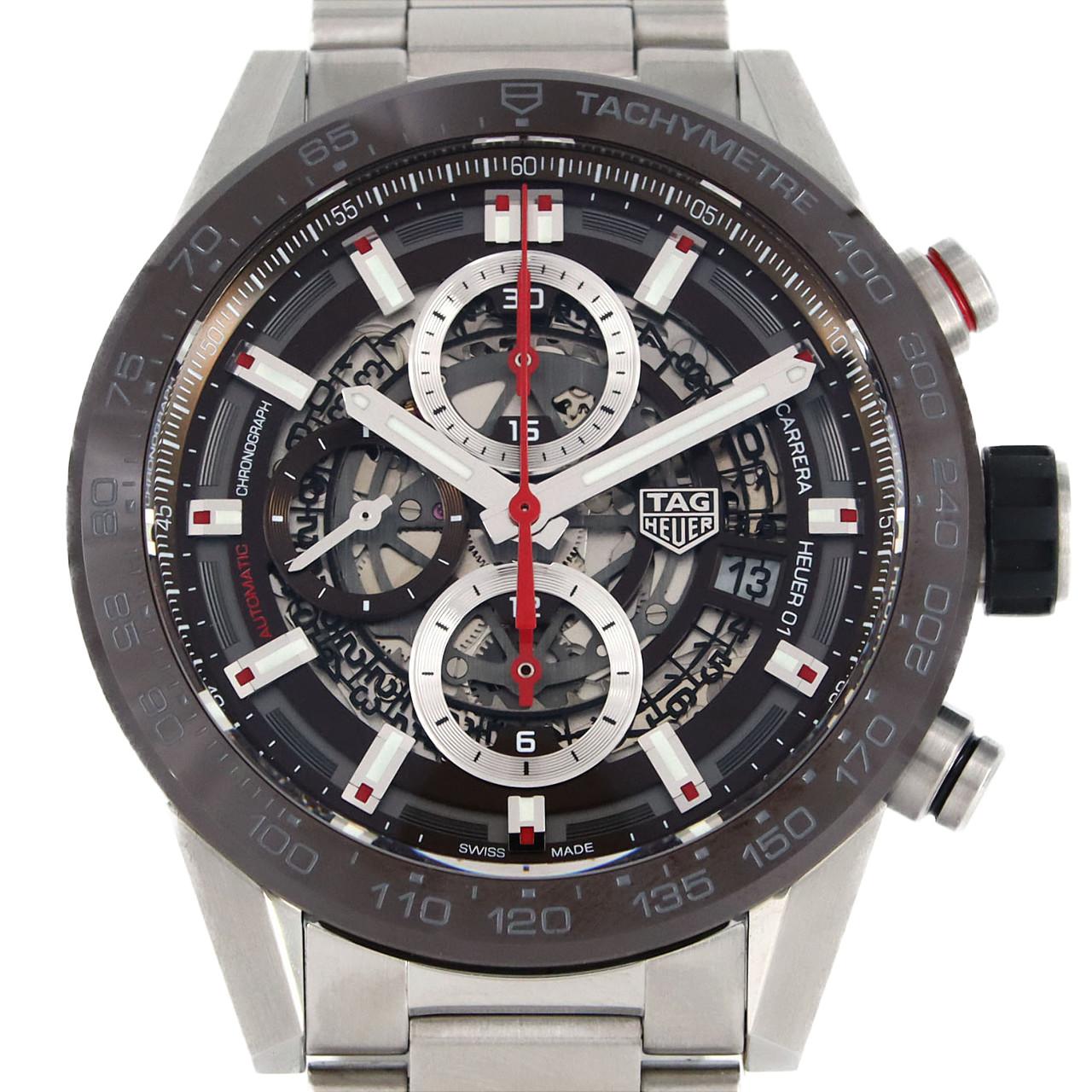 TAG Heuer Carrera Caliber Heuer 01 Chronograph CAR201U.BA0766 SS Automatic