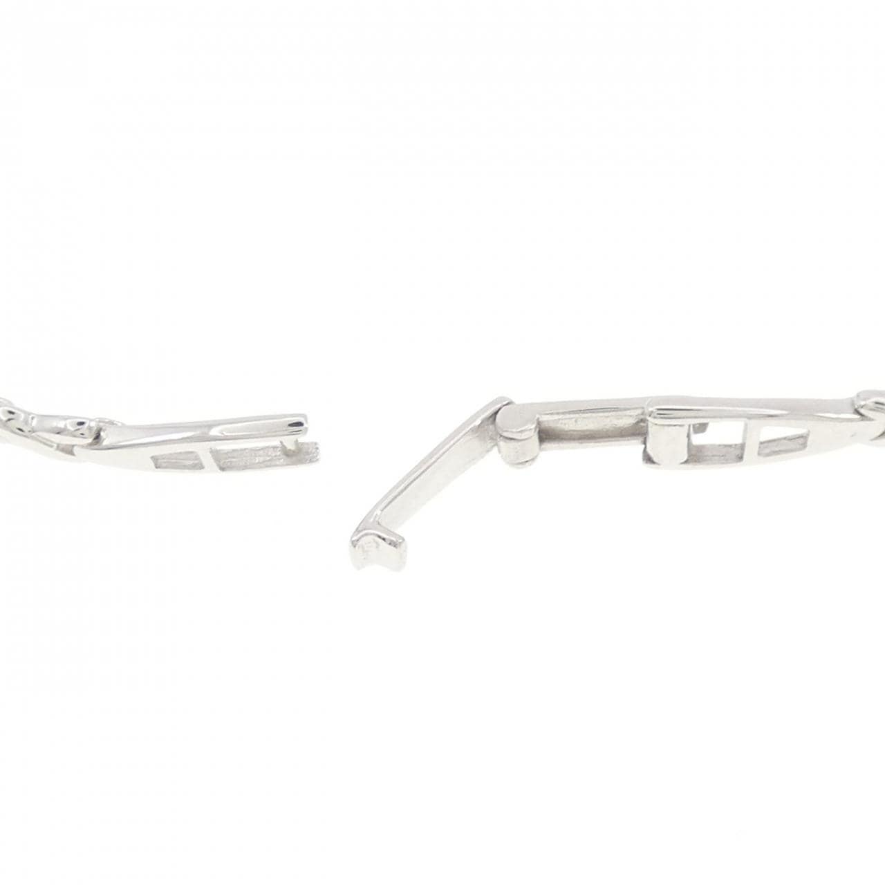 K18WG ダイヤモンド ブレスレット 0.12CT