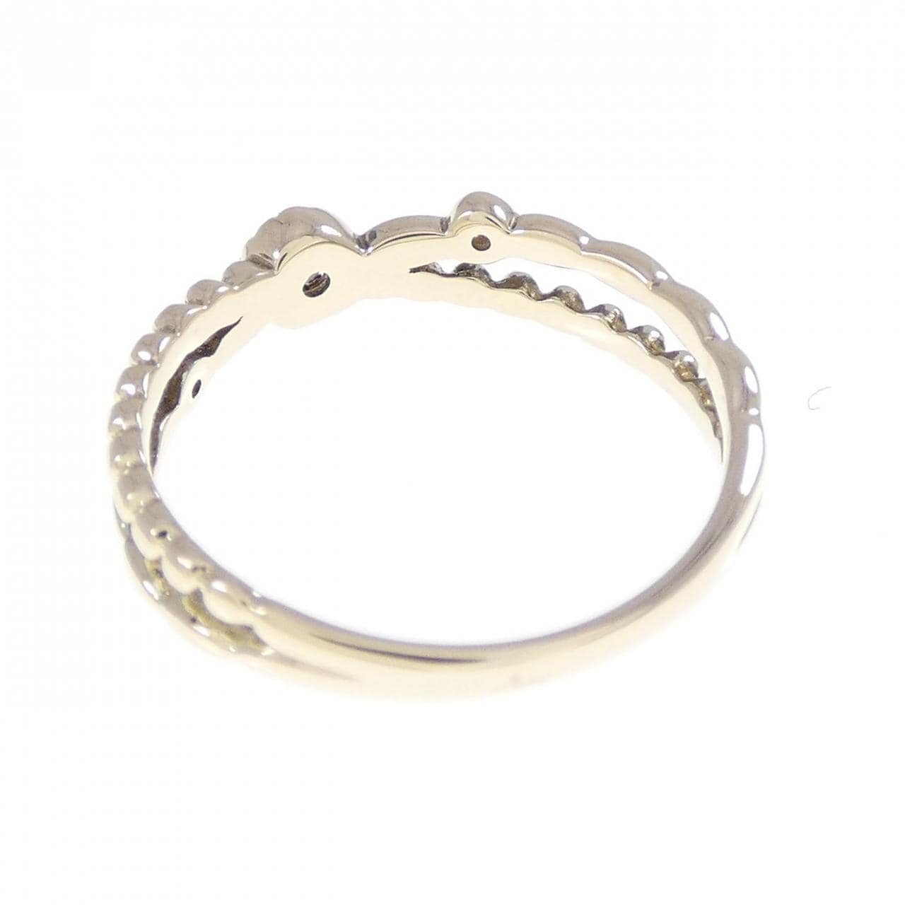 K10YG ダイヤモンド リング 0.06CT