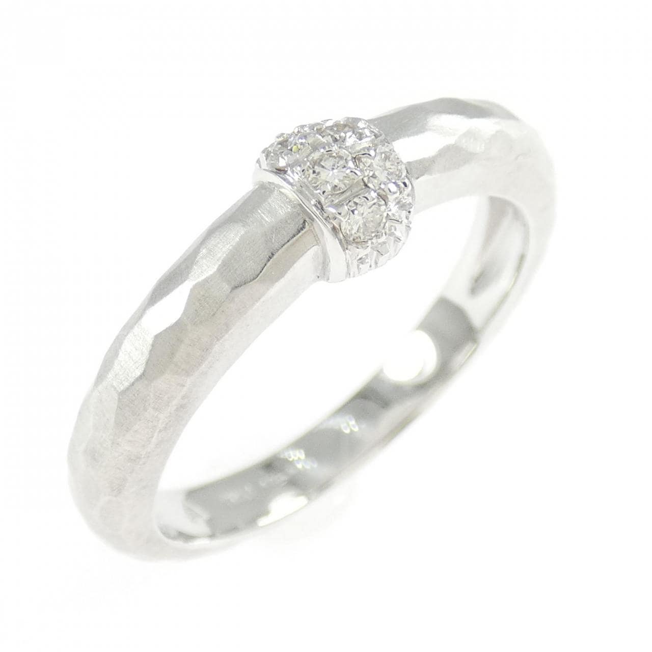 750WG ダイヤモンド リング