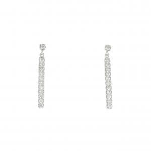 K18WG ダイヤモンド ピアス 0.30CT