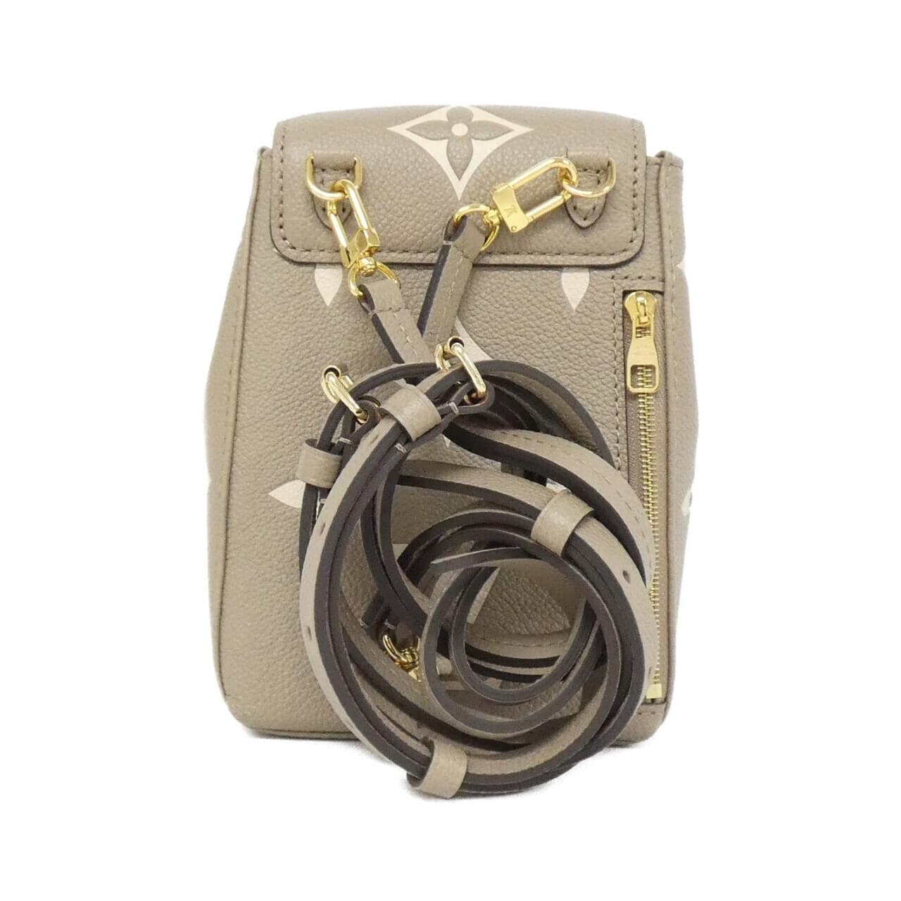 LOUIS VUITTON双色Monogram Empreinte迷你背包 M80738双肩包