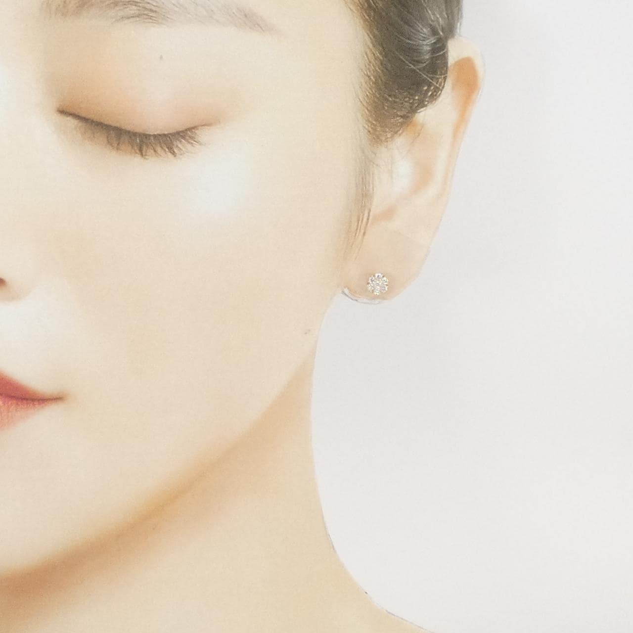 【リメイク】K18YG ダイヤモンド ピアス 0.30CT