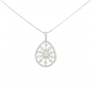 PT900/PT850 ダイヤモンド ネックレス 1.00CT