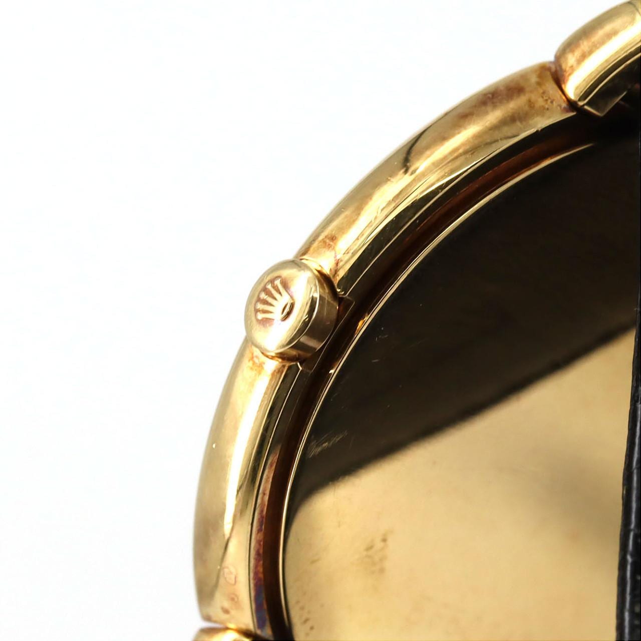 【ノーメンテナンス還元価格】ロレックス チェリーニ YG 6622/8 YG クォーツ E番