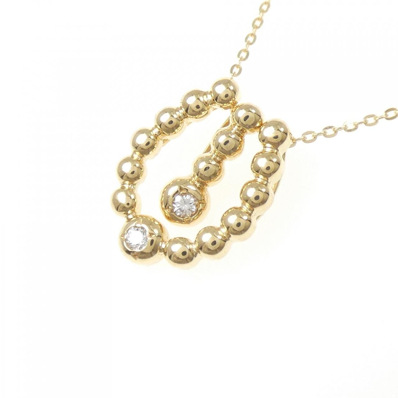 K18YG ダイヤモンド ネックレス