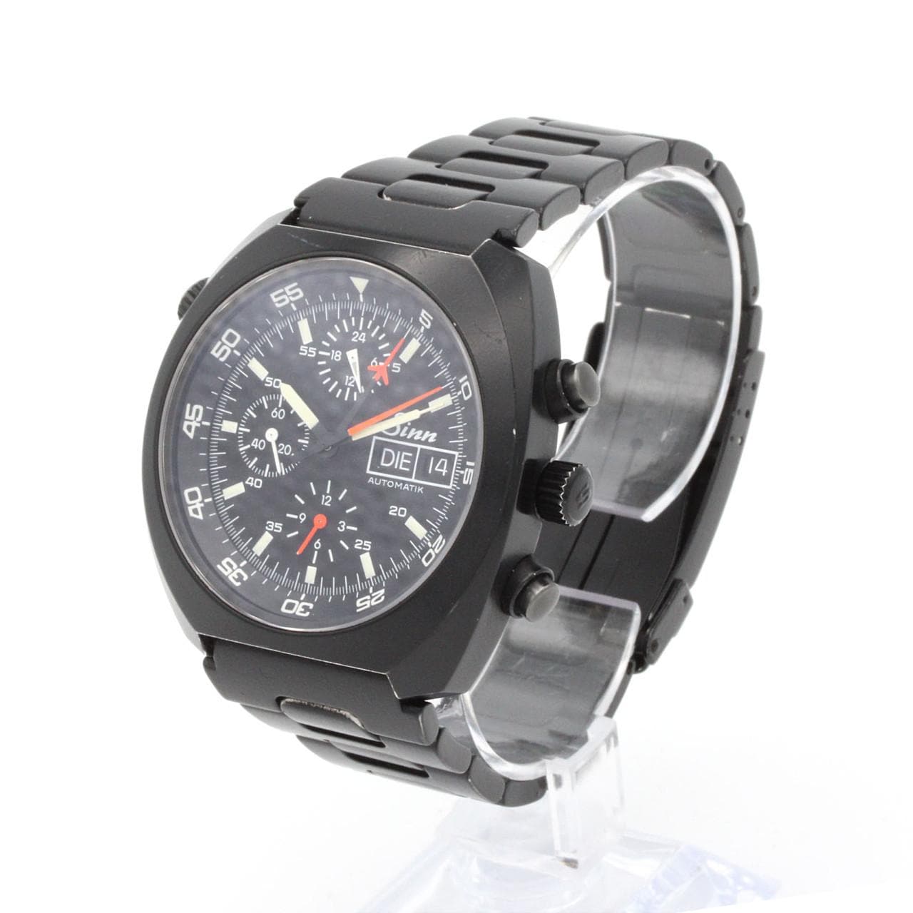 【ノーメンテナンス還元価格】ジン スペースクロノグラフ ミッションD1 142 SS 自動巻