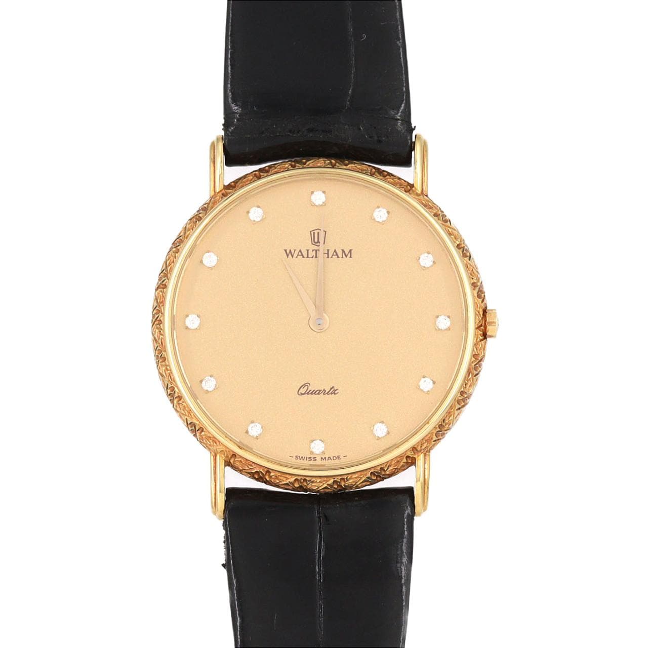 【ノーメンテナンス還元価格】ウォルサム クラシック YG･12P 94180.26 YG クォーツ