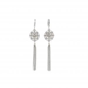 PT900 ダイヤモンド ピアス 0.42CT