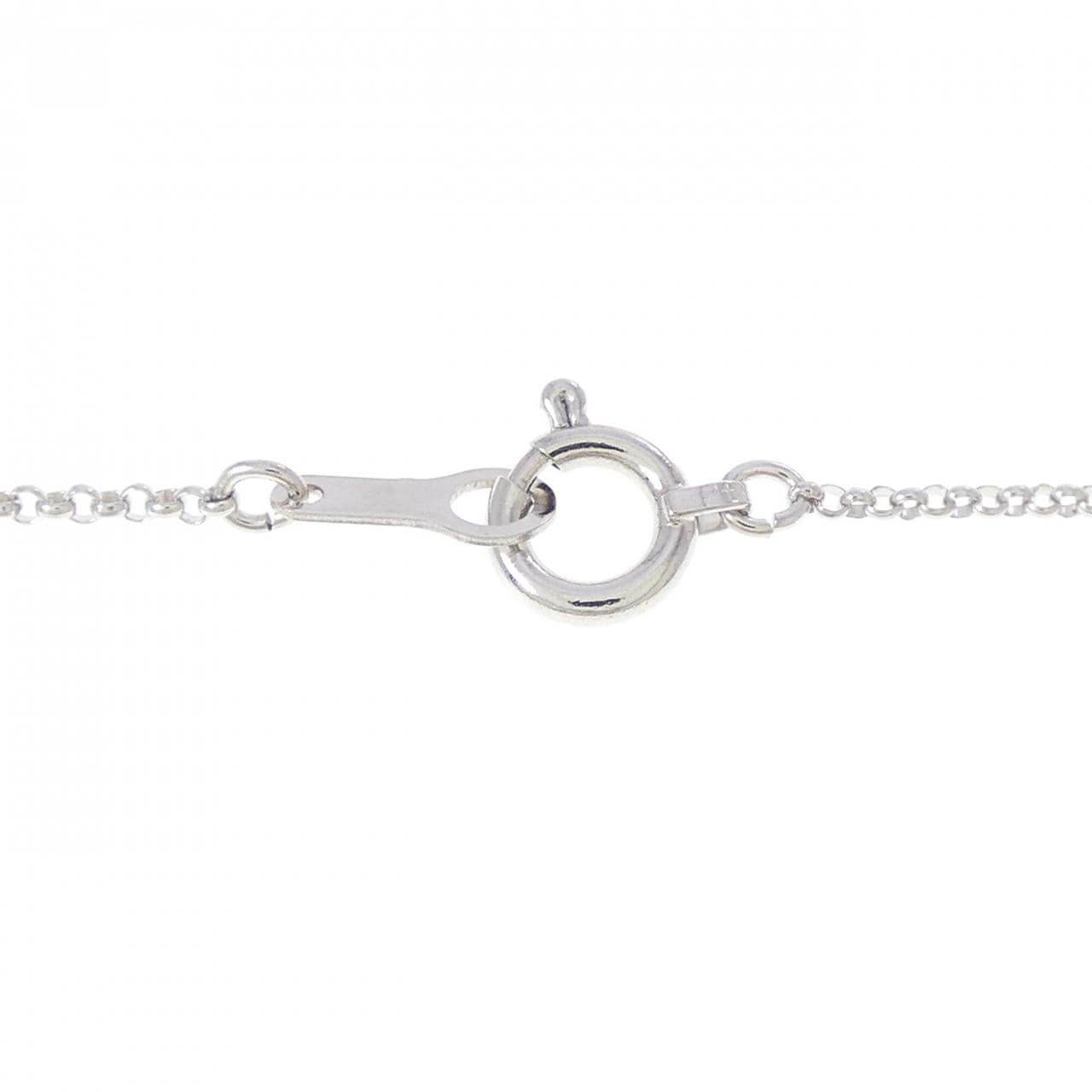 PT900/PT850 ハート ダイヤモンド ネックレス 0.30CT