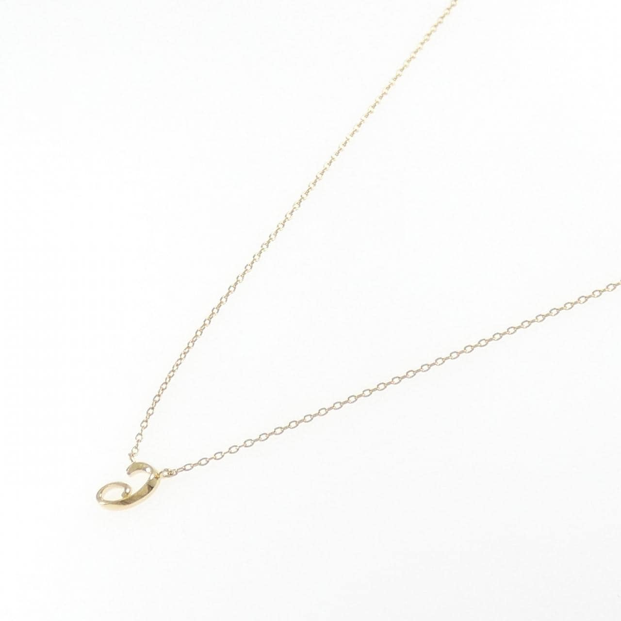 エテ K18YG ネックレス 0.01CT
