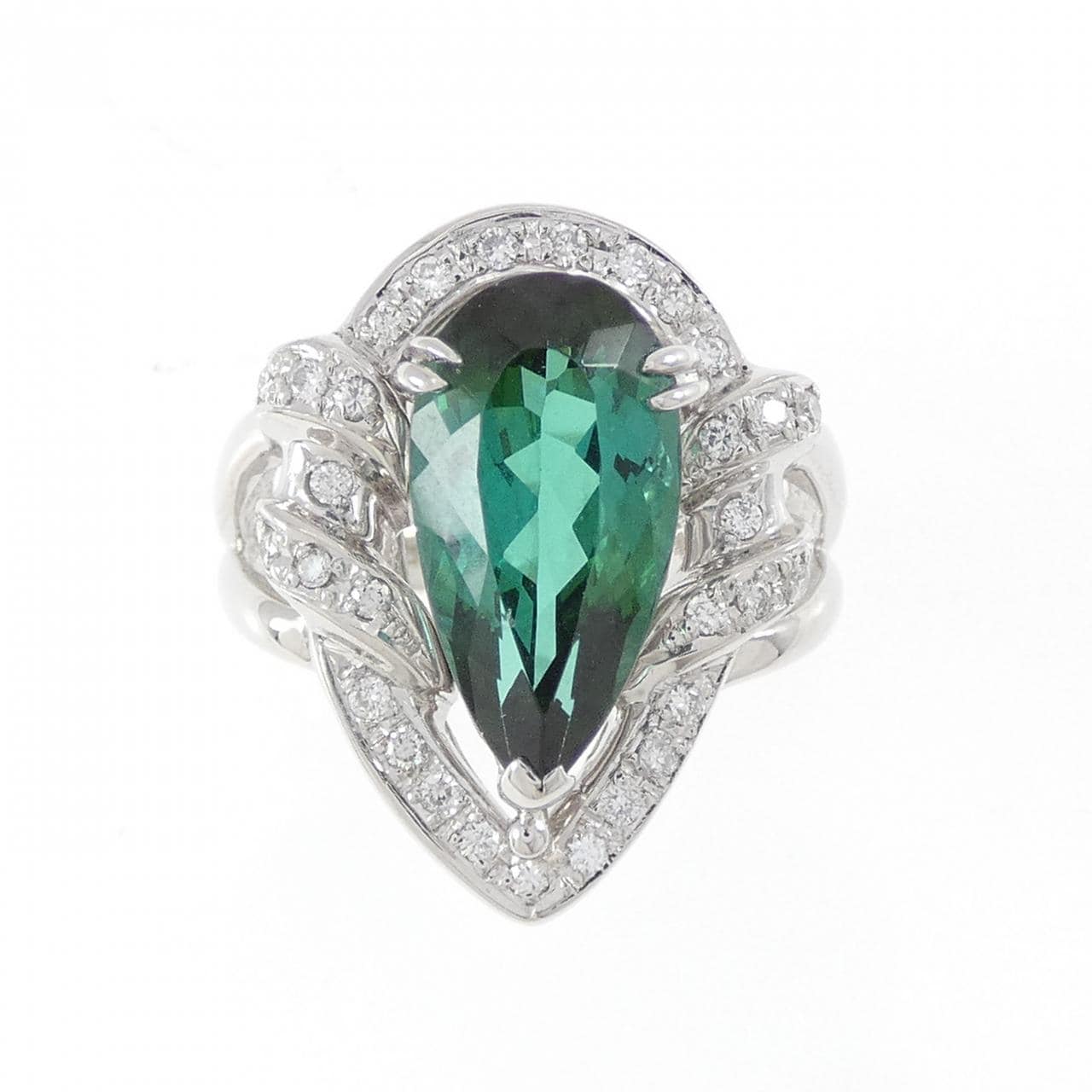 PT900 トルマリン リング 4.36CT