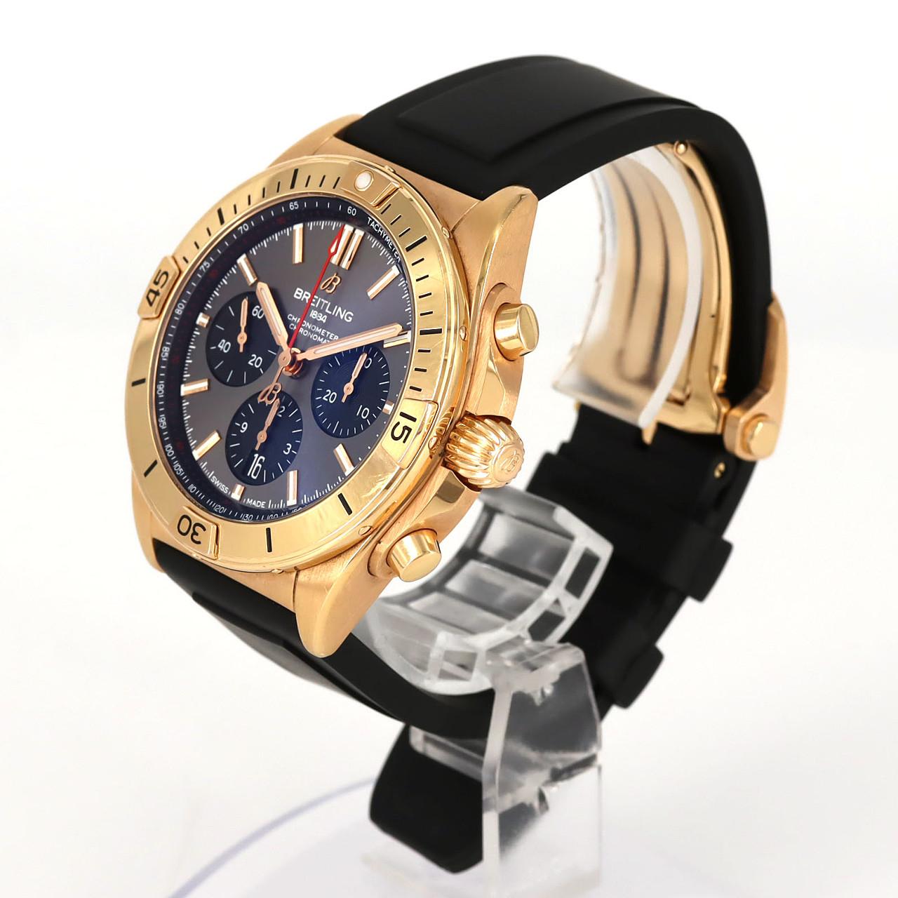 【ノーメンテナンス特価】ブライトリング クロノマットB01 RG RB0134/RB0134101B1S1 PG･RG 自動巻