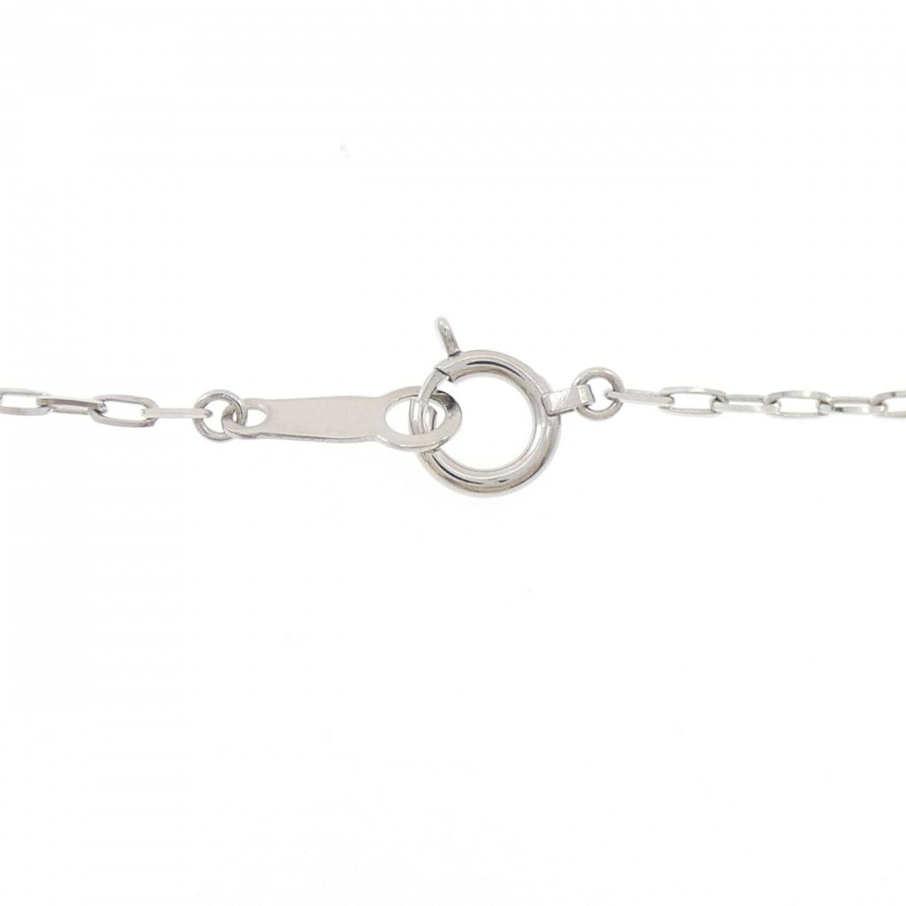 PT900/PT850 フラワー ダイヤモンド ネックレス