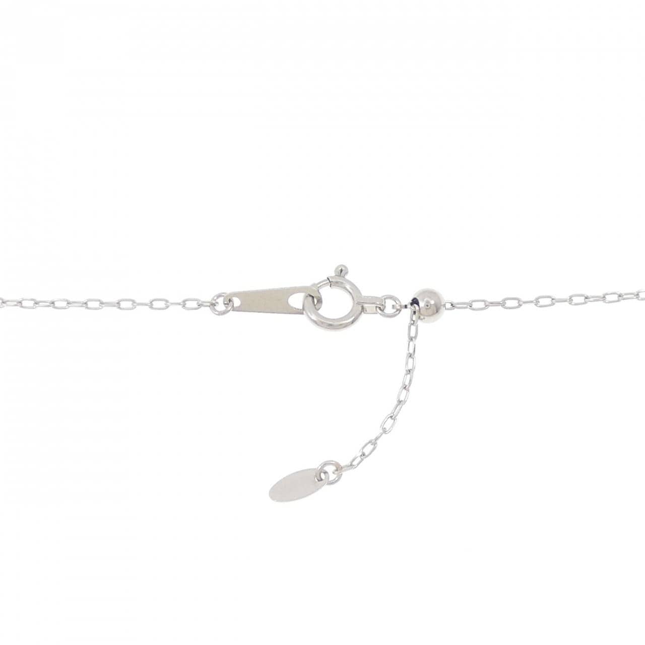 PT900/PT850 ルビー ネックレス 0.40CT