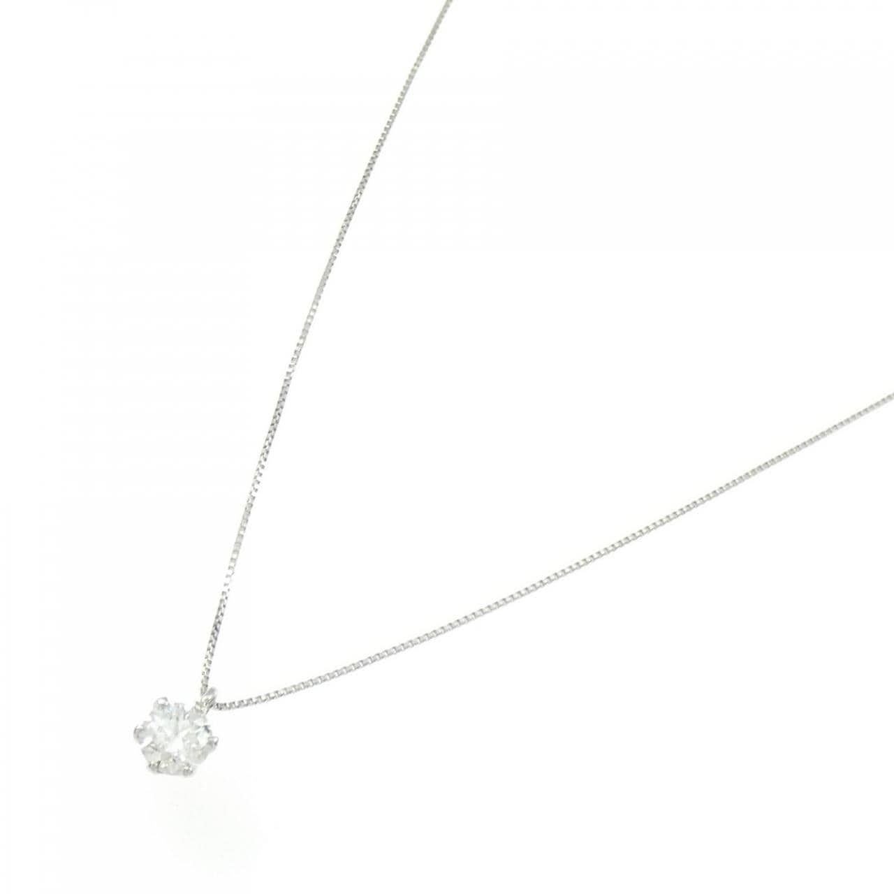 PT900/PT850 ダイヤモンド ネックレス 0.509CT D SI2 Good