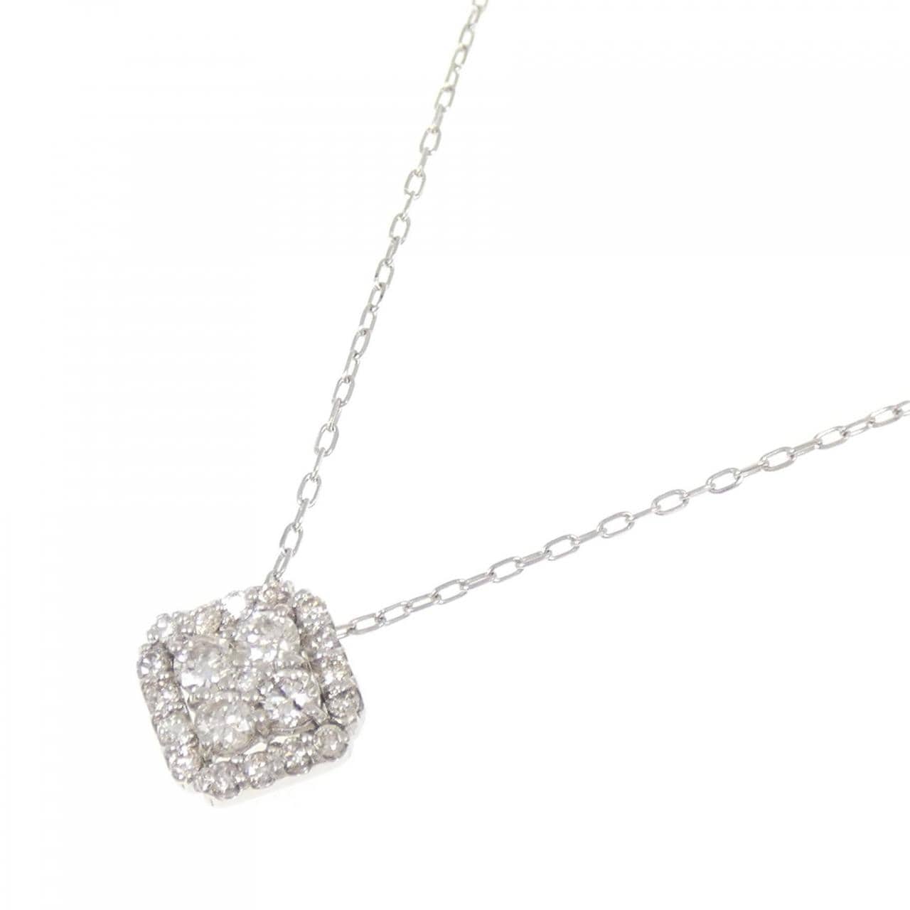PT900/PT850 ダイヤモンド ネックレス 0.50CT