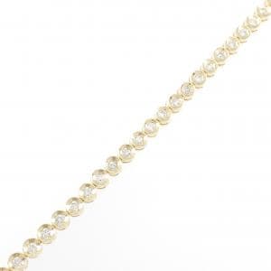 18KYG ダイヤモンド ブレスレット 1.00CT