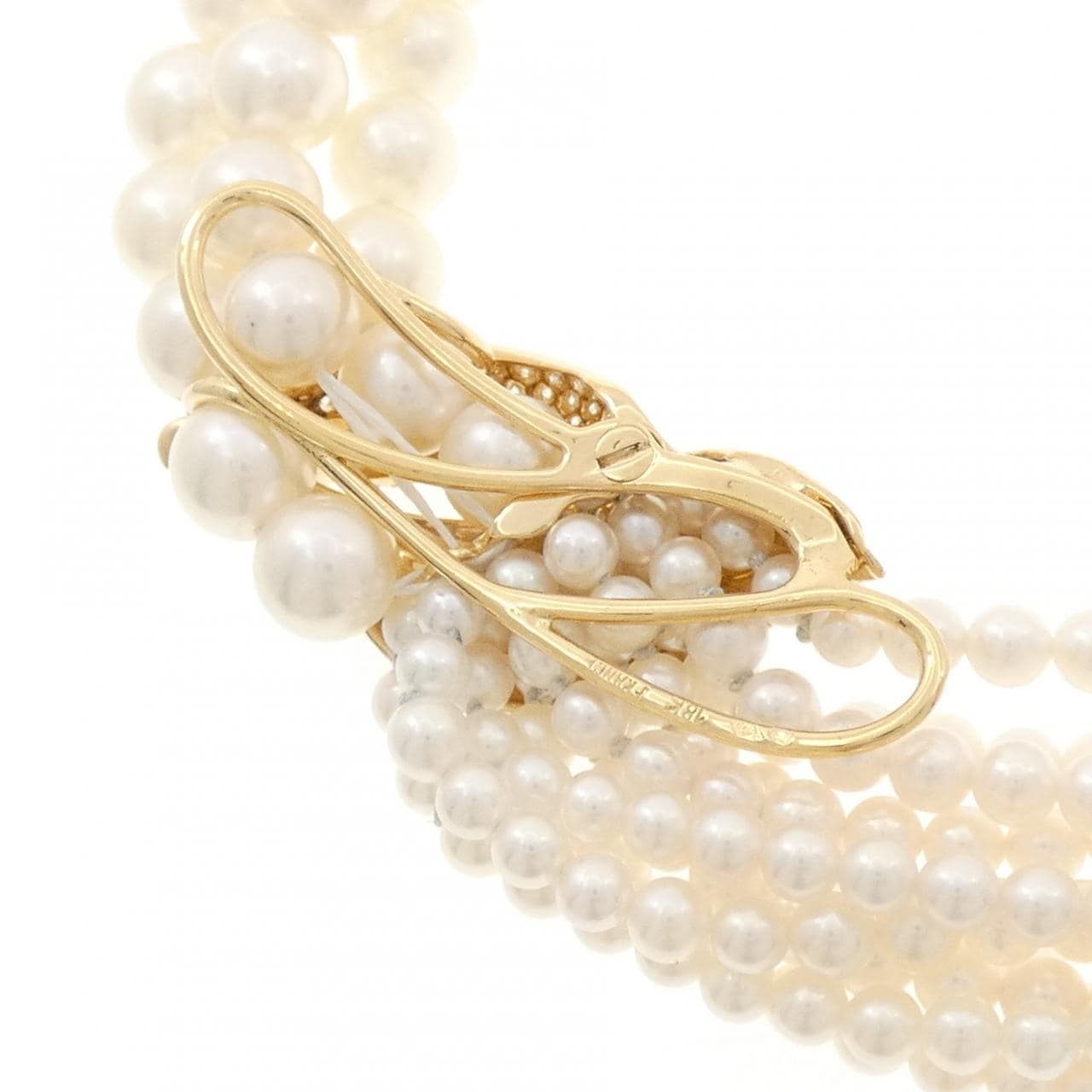 K18YG バード アコヤパール ネックレス