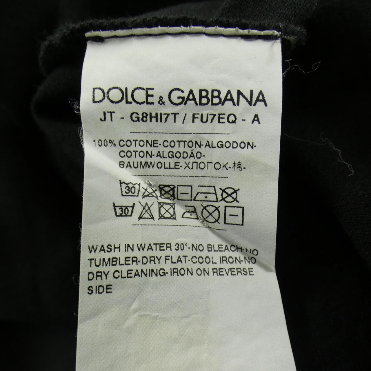 ドルチェアンドガッバーナ DOLCE&GABBANA G8HI7T Tシャツ