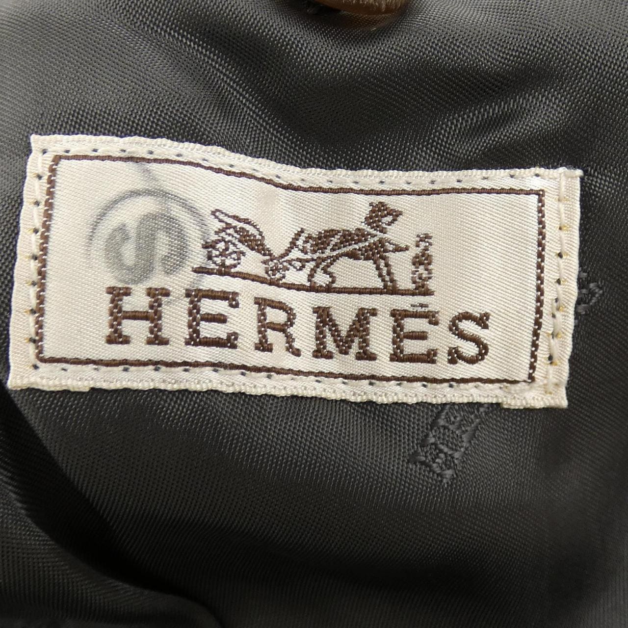 【ヴィンテージ】エルメス HERMES レザーコート