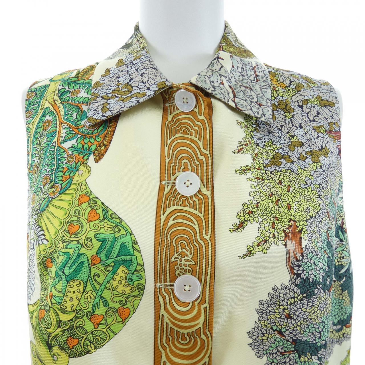 【ヴィンテージ】エルメス HERMES LES LEGENDES DE L'ARBRE ツイルレーヌ. ベスト