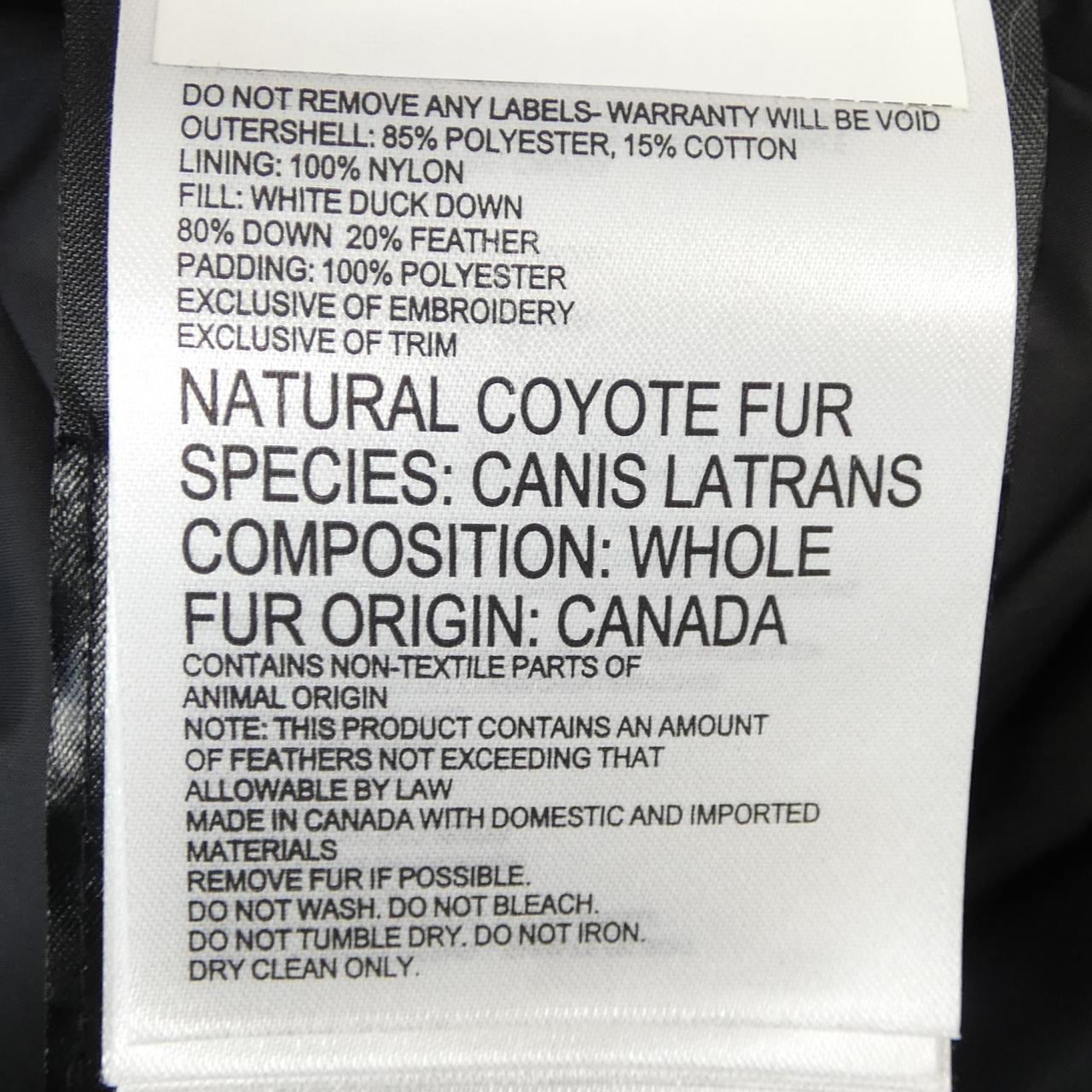 カナダグース CANADA GOOSE 3037LA VICTORIA ヴィクトリア ダウンジャケット