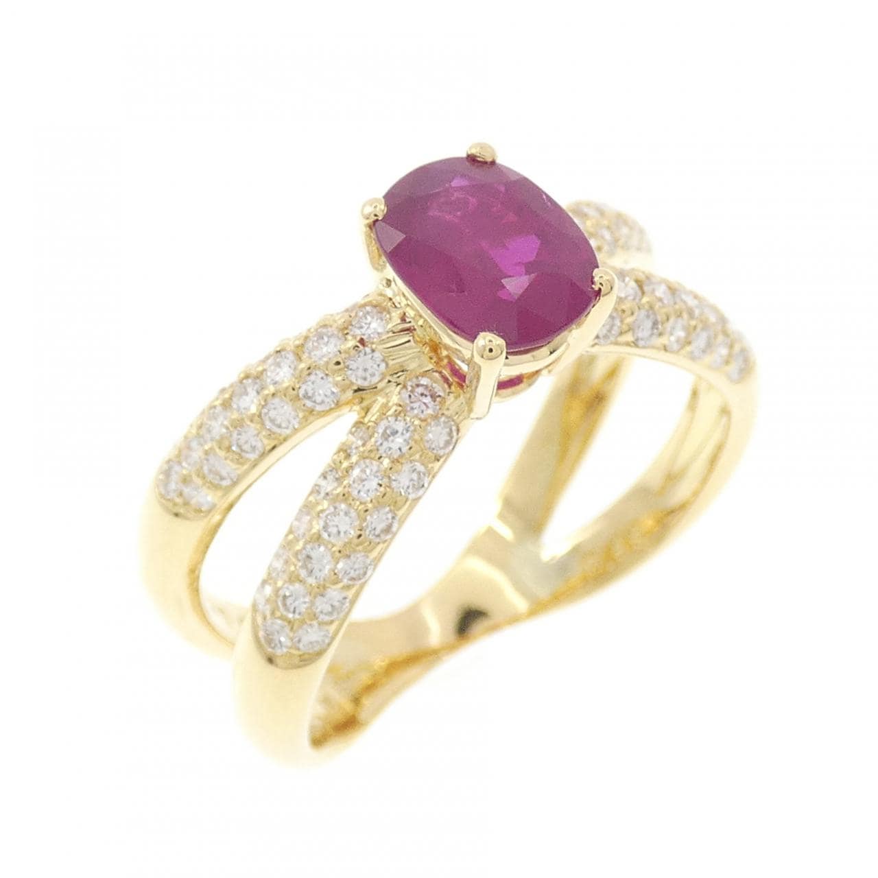 ポンテヴェキオ ルビー リング 1.08CT