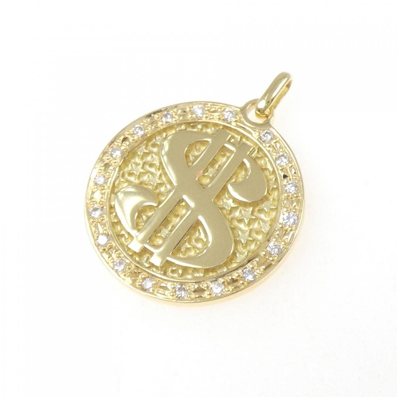 K18YG ダイヤモンド ペンダント 0.17CT