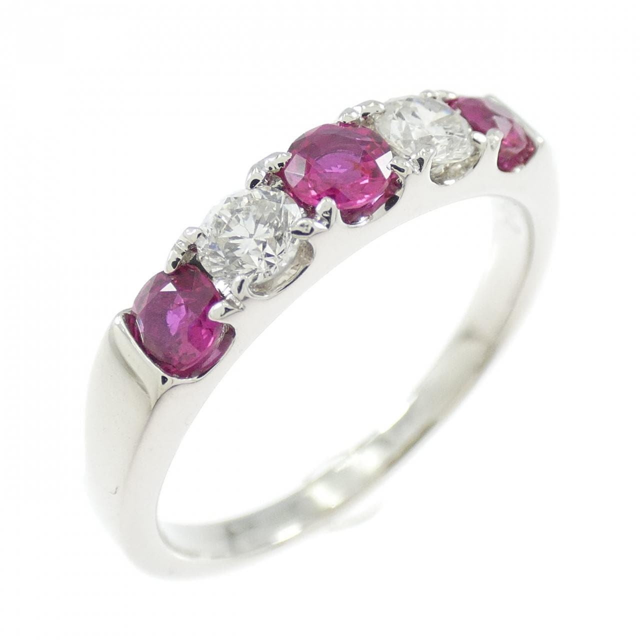PT950 ルビー リング 0.43CT