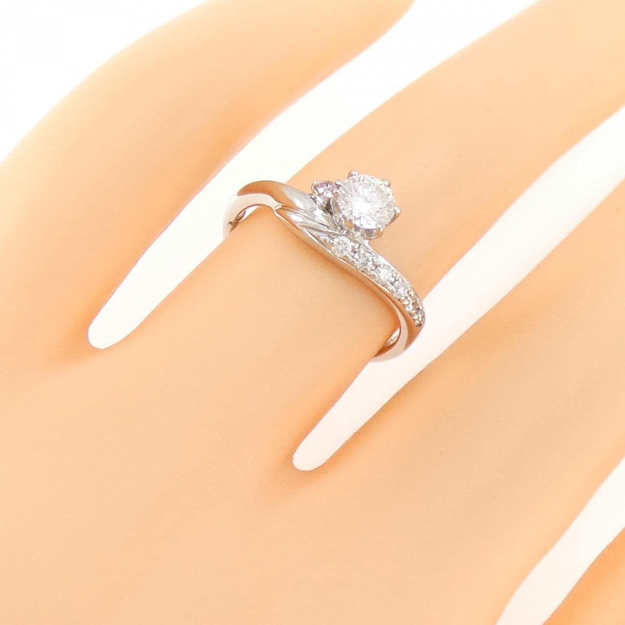 PT ダイヤモンド リング 0.303CT E SI1 EXT