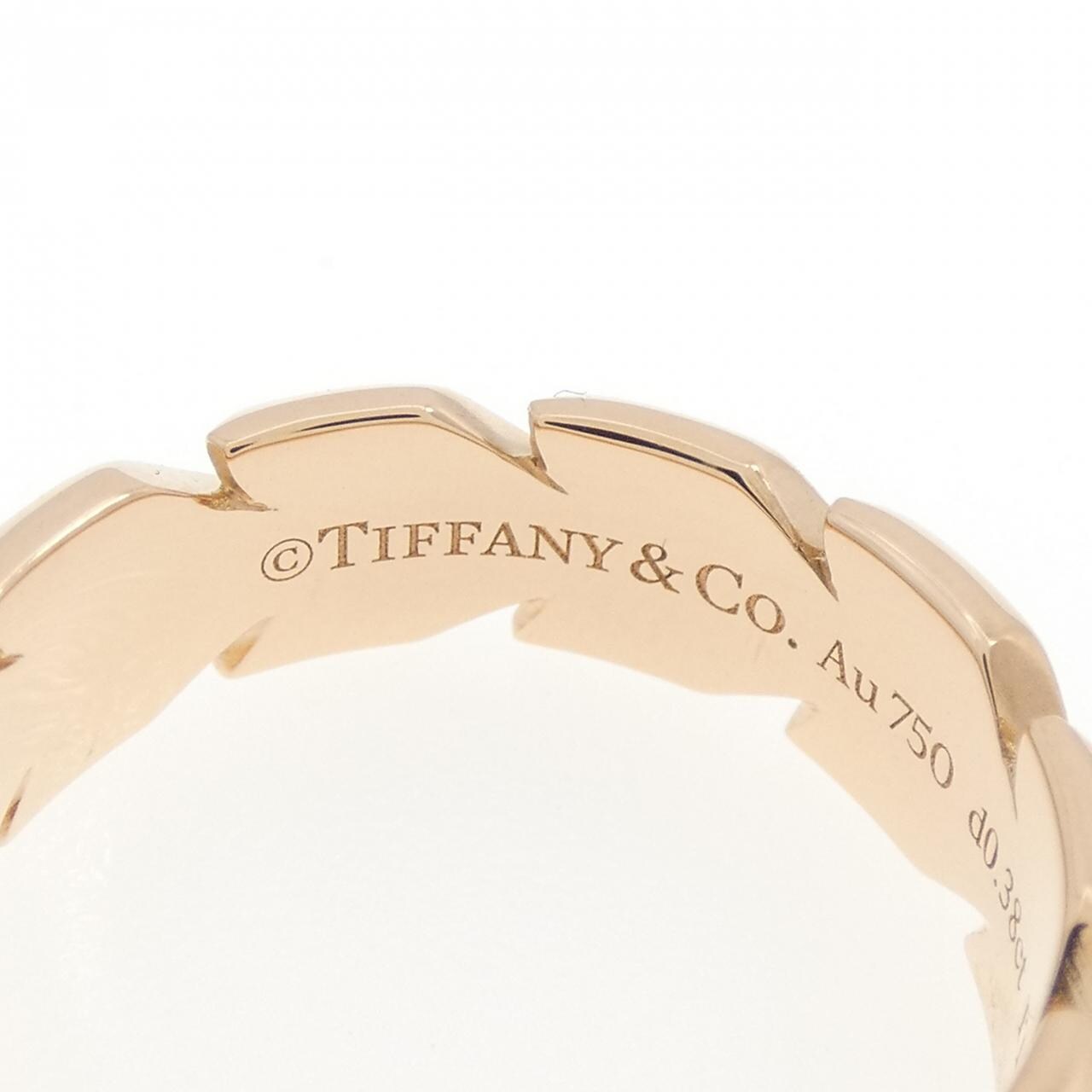 TIFFANY维多利亚藤蔓戒指 0.38 克拉
