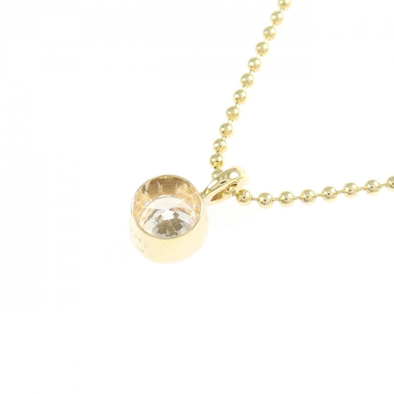 K18YG ダイヤモンド ネックレス 0.502CT