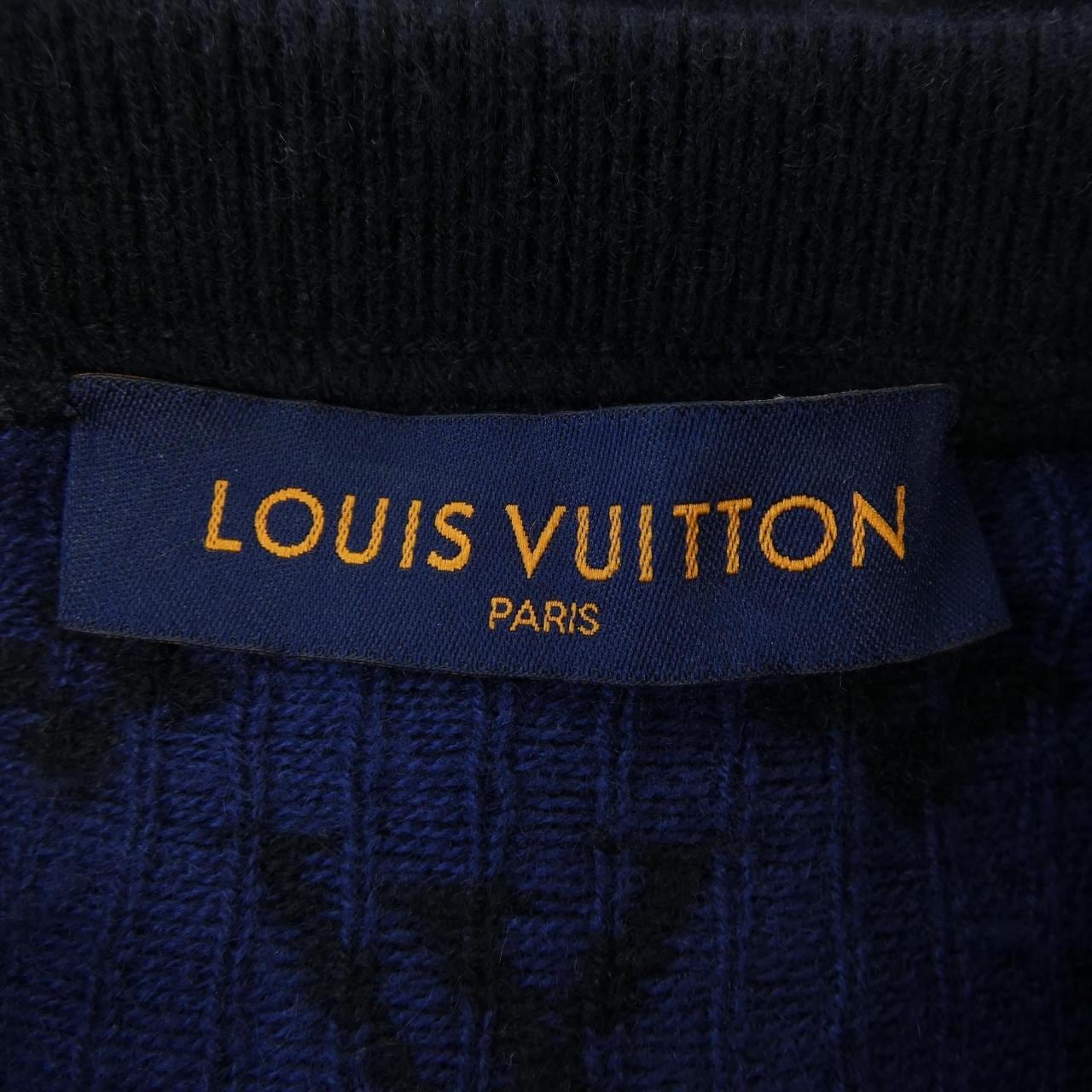 ルイヴィトン LOUIS VUITTON ハーフアンドハーフモノグラム HGN41WIXW ニット