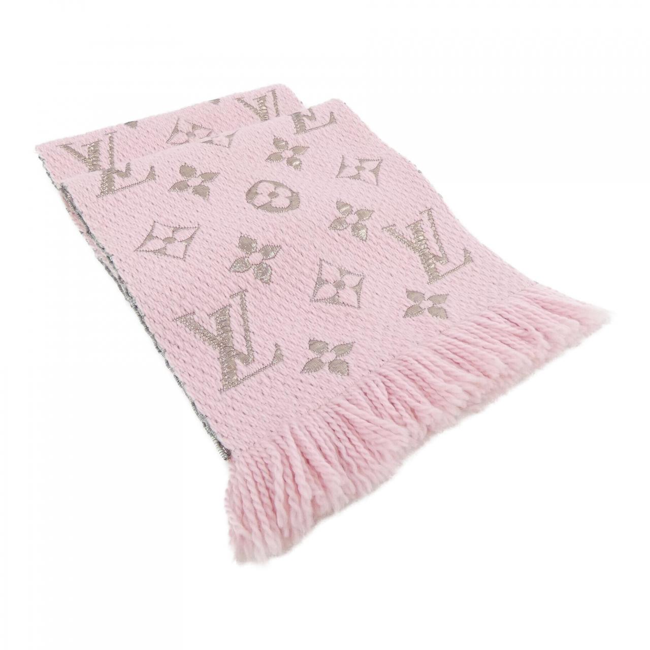 ルイヴィトン LOUIS VUITTON エシャルプ ロゴマニア シャイン M70466 MUFFLER