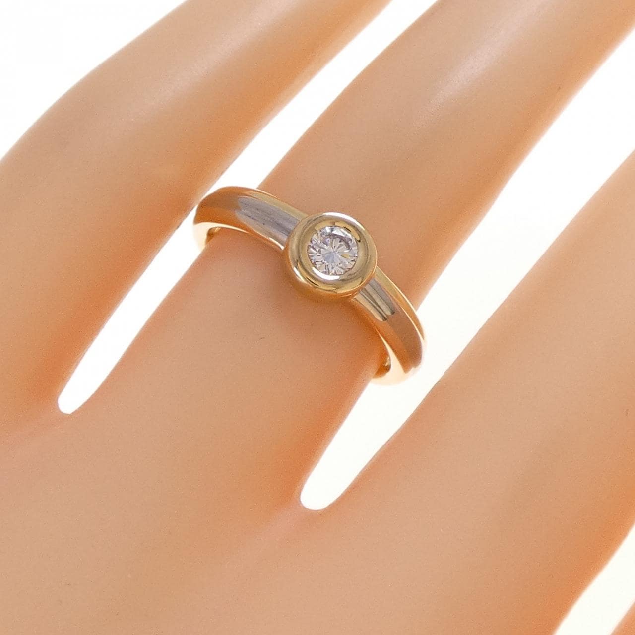 [vintage] Cartier monostone ring