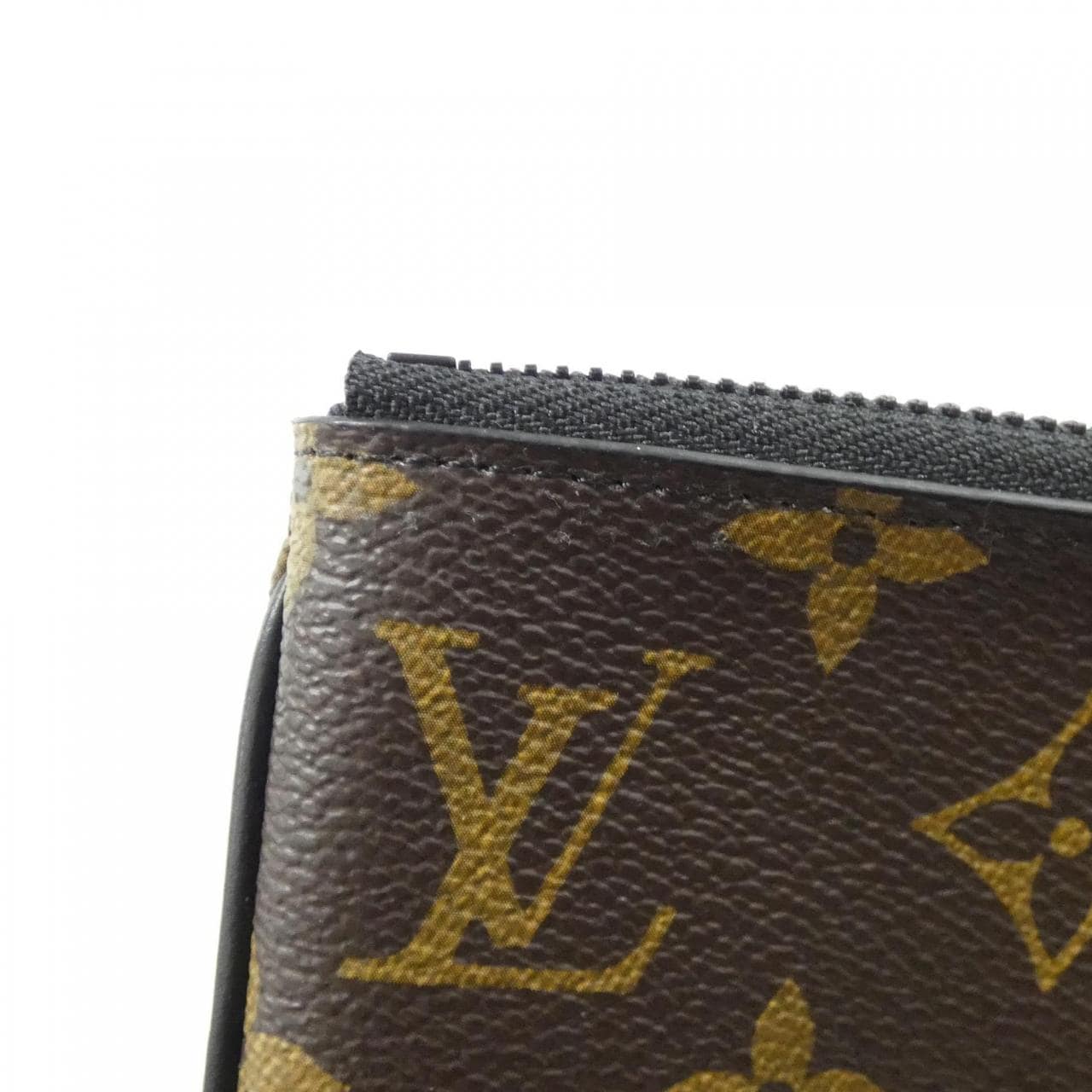 ルイヴィトン モノグラム ロゴ ジップド ポーチ MM M67814 ポーチ