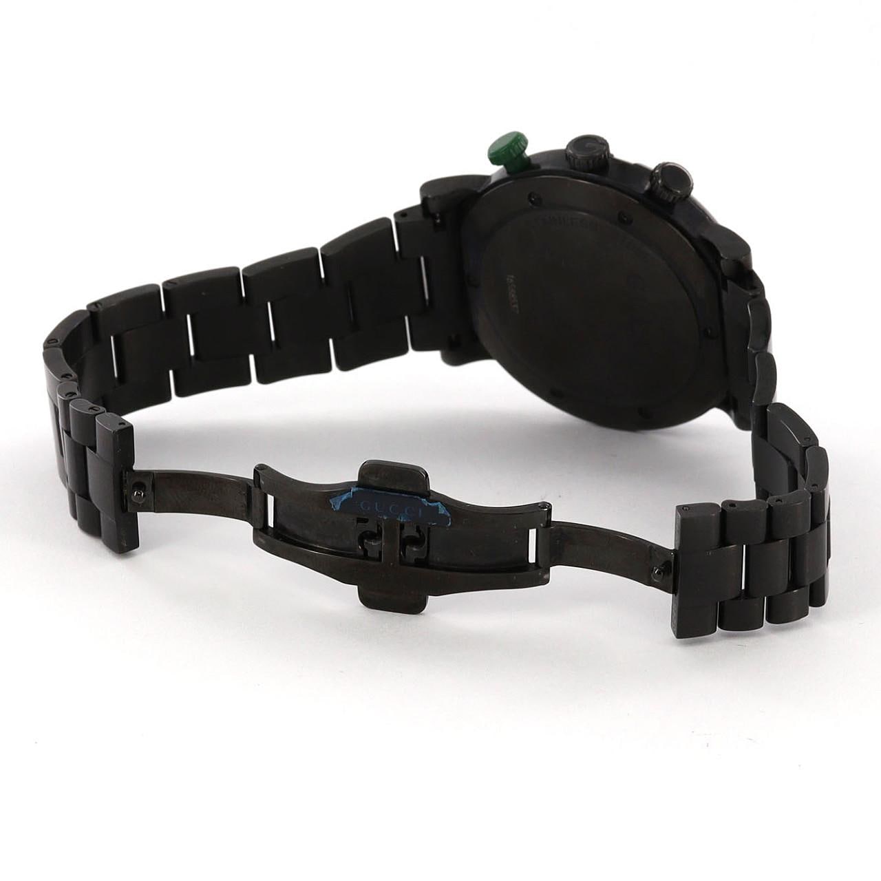 グッチ Gクロノ PVD 101MCHRONO/YA101331 SS クォーツ