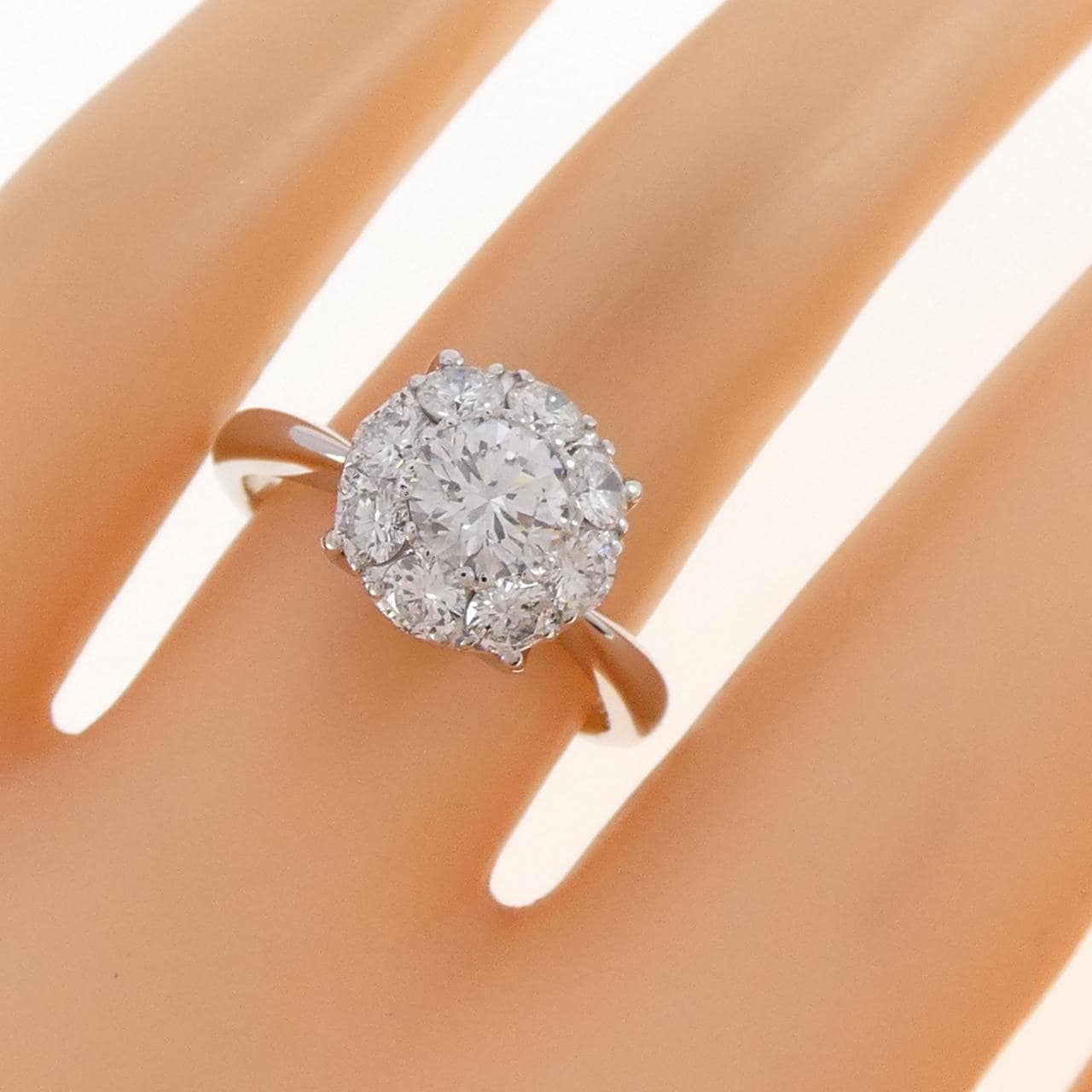 PT900 ダイヤモンド リング 0.66CT